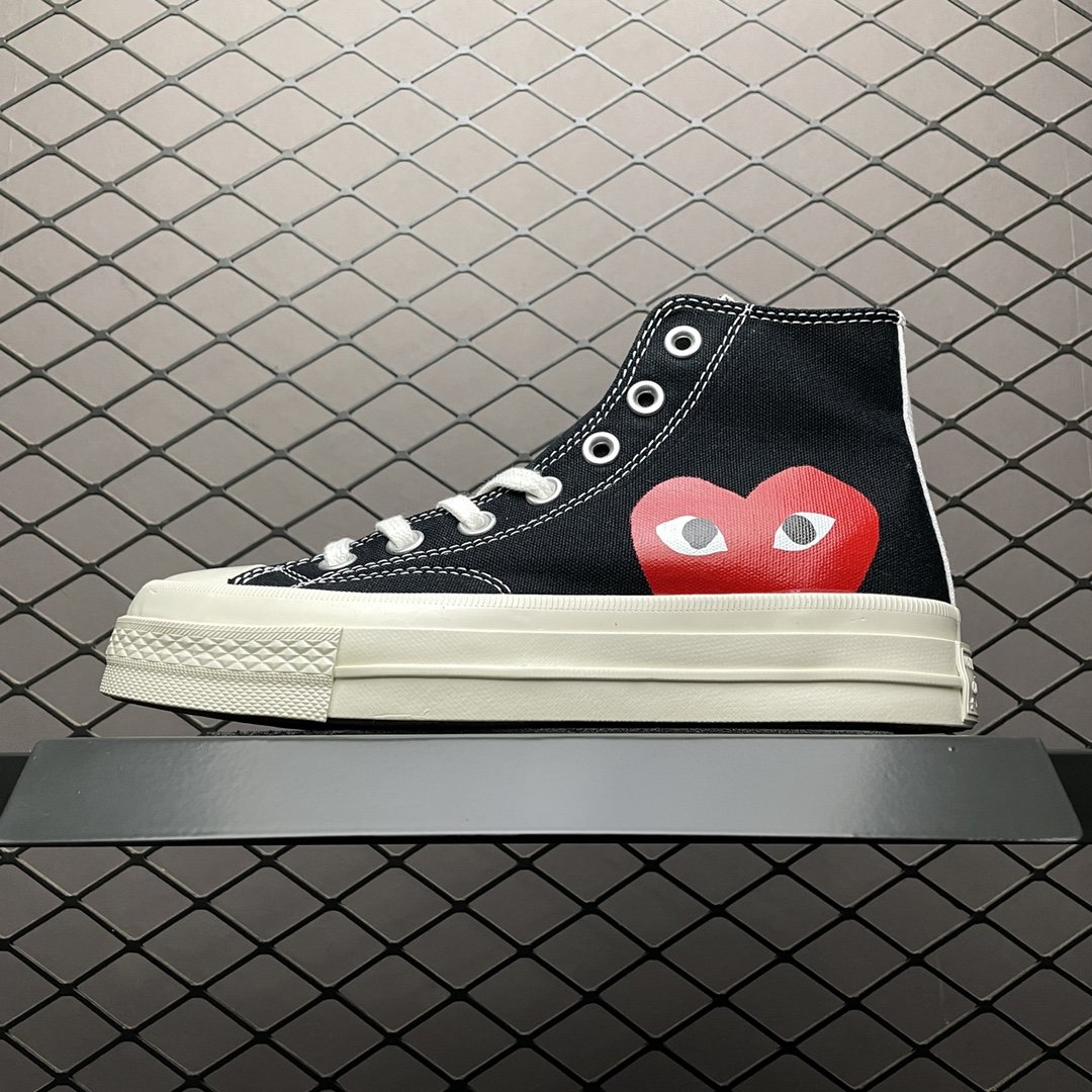 Replica Converse Shoe CDG x Converse CDG PLAY Size 35-44 0938