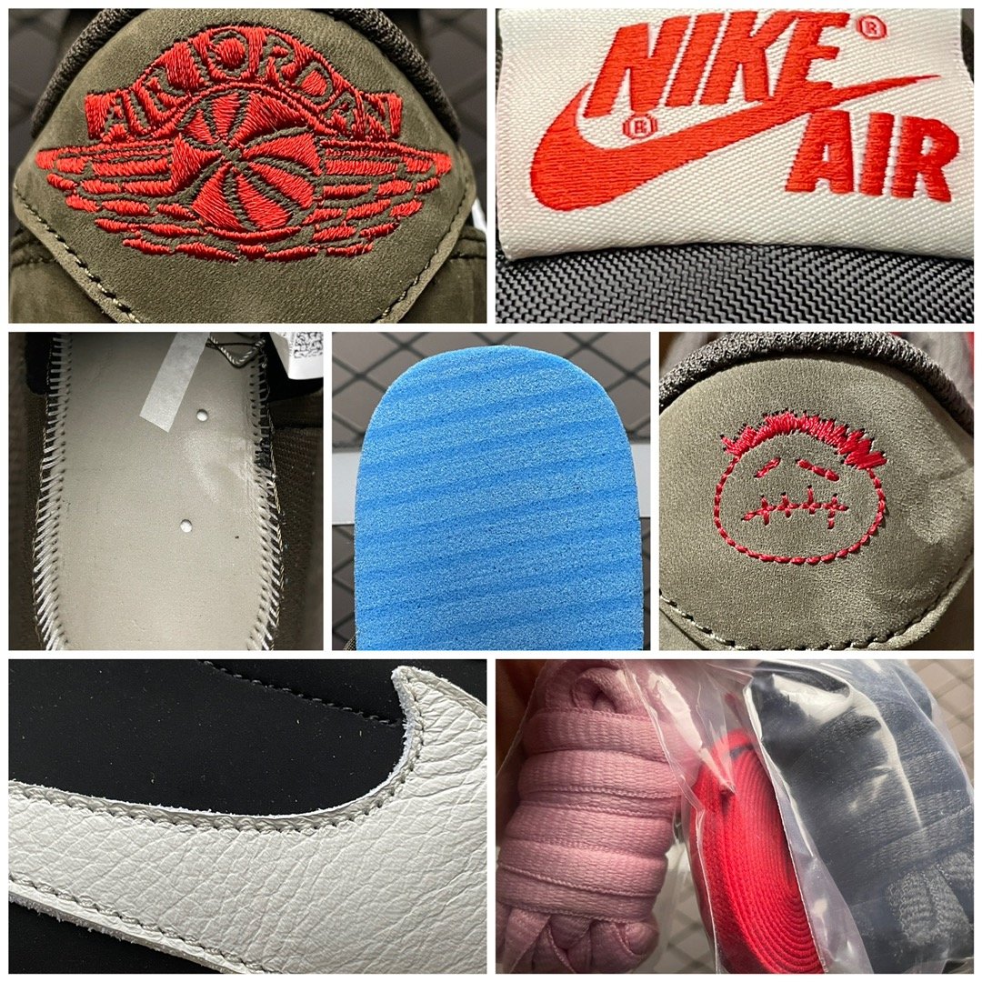 Replica Air Jordan Shoe Travis Scott x Air Jordan 1 AJ1 CQ4277-001 Size 36-47