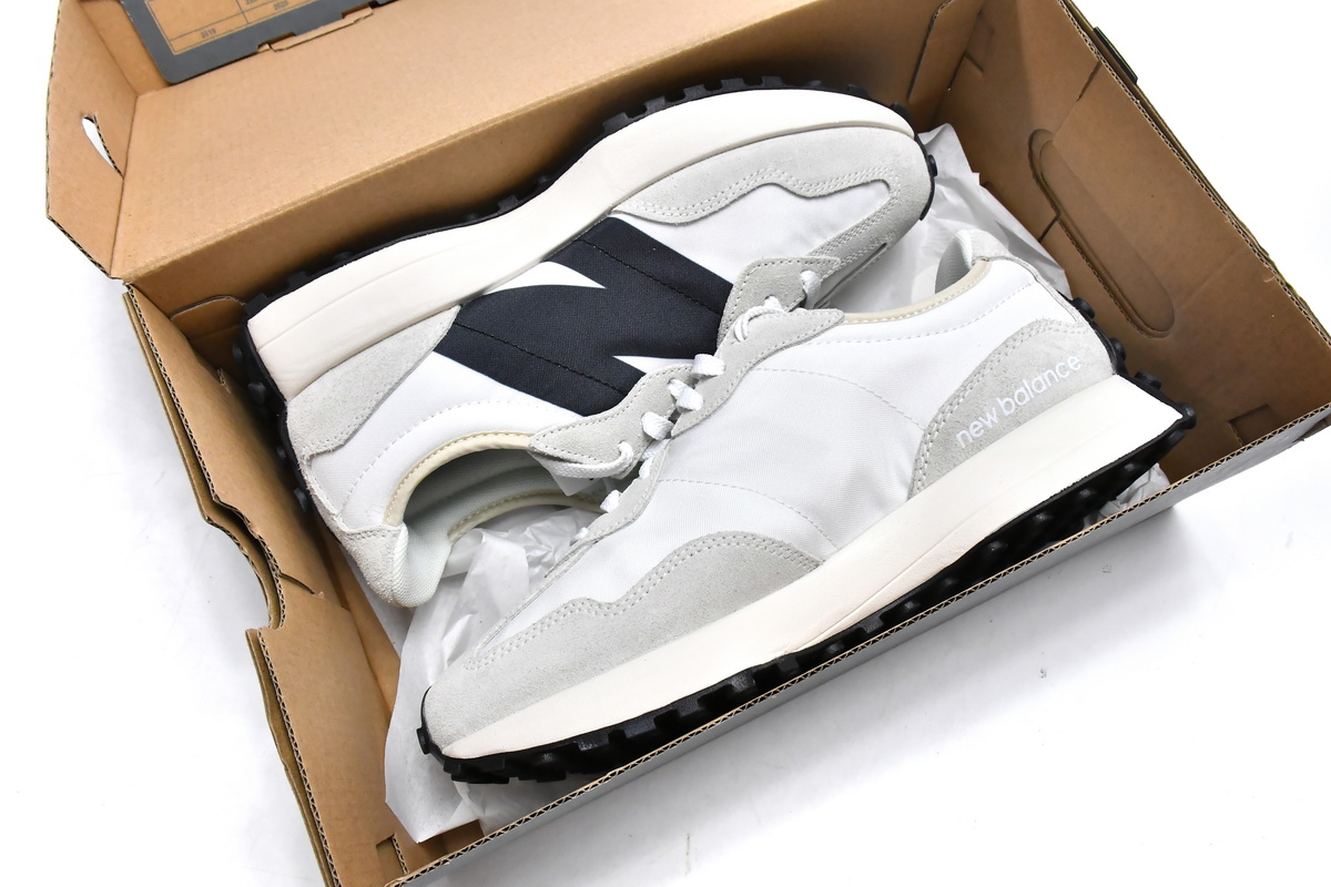 Replica New Balance Shoe MS327FE New Balance 327 Sea Salt Black
