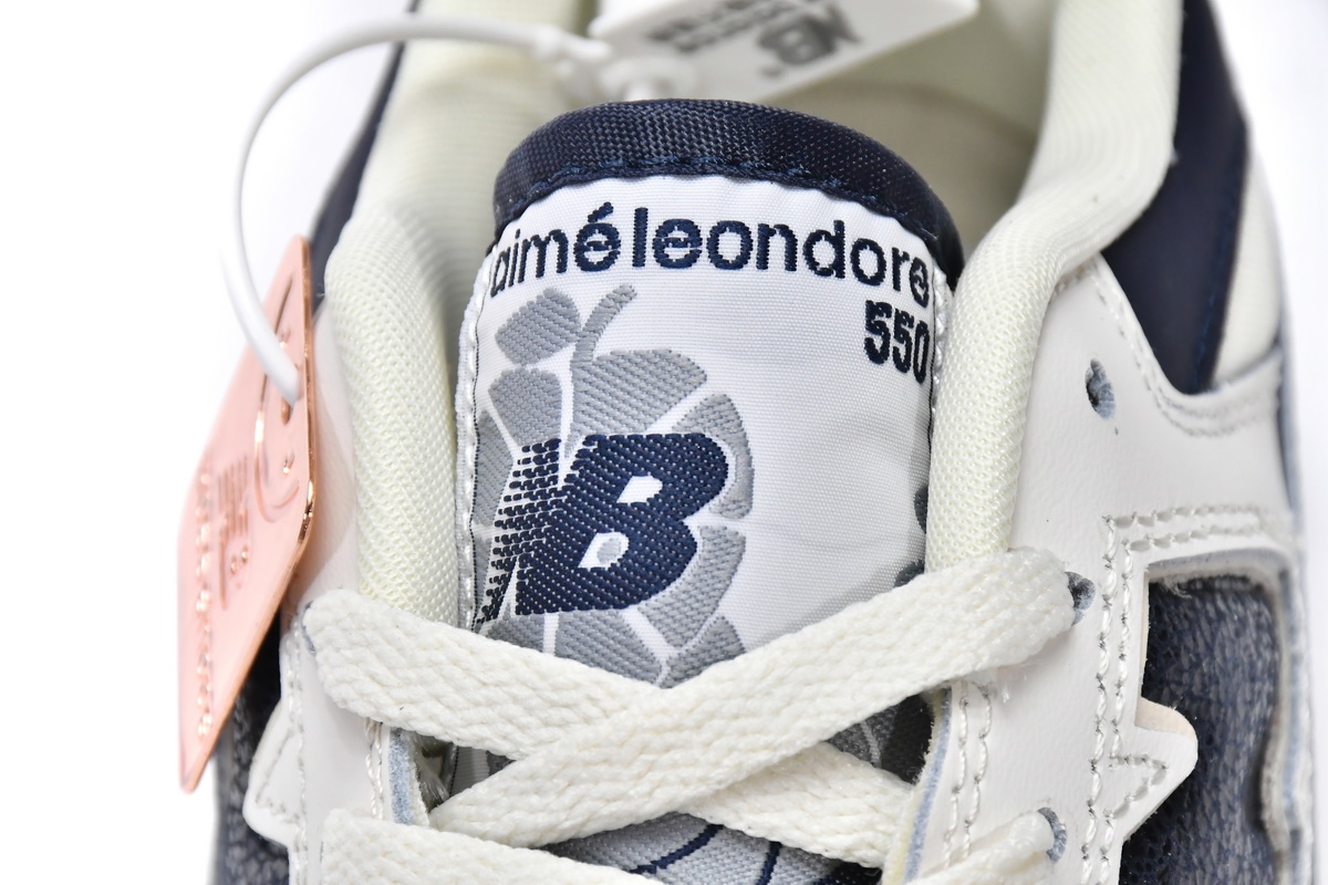 Replica New Balance Shoe BB550ALF Aim Leon Dore x New Balance 550 Navy