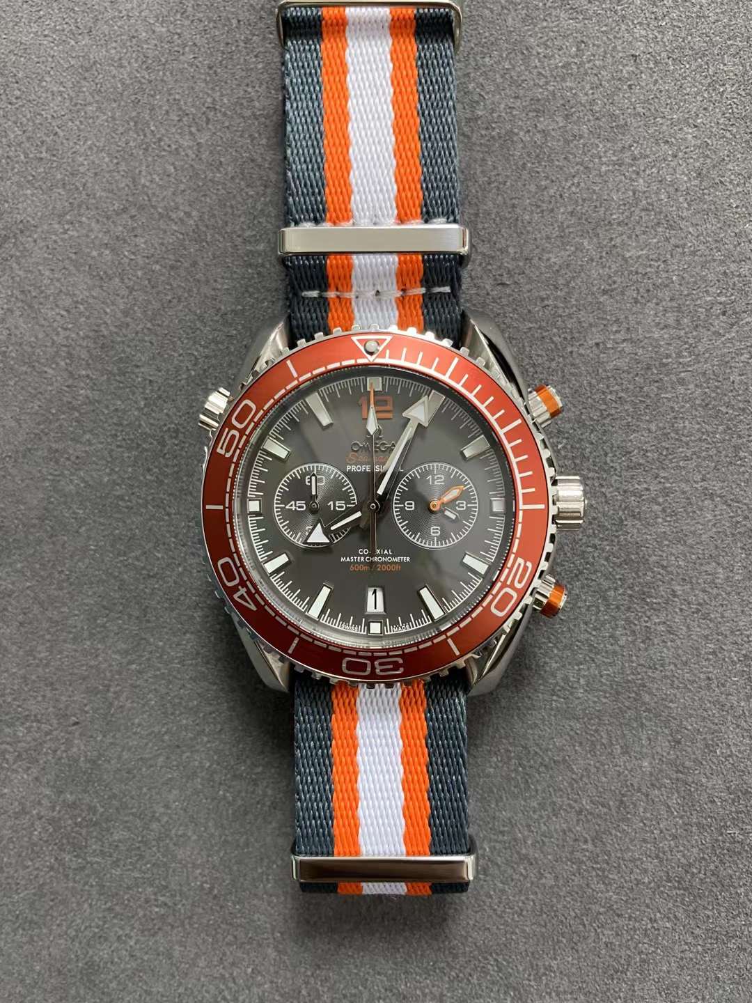 Replica Omega 904l Stainless Steel Quartz Watch 42MM