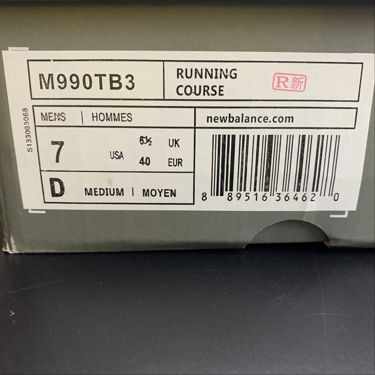 Replica New Balance Shoe Running Shoes  New Balance NB990 M990TB3  36-45