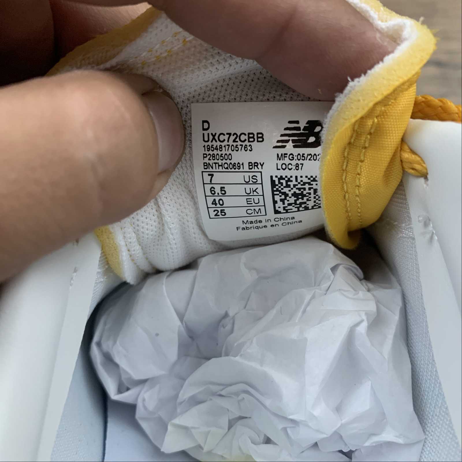 Replica New Balance Shoe New Balance NB72  UXC72CBB  36-45