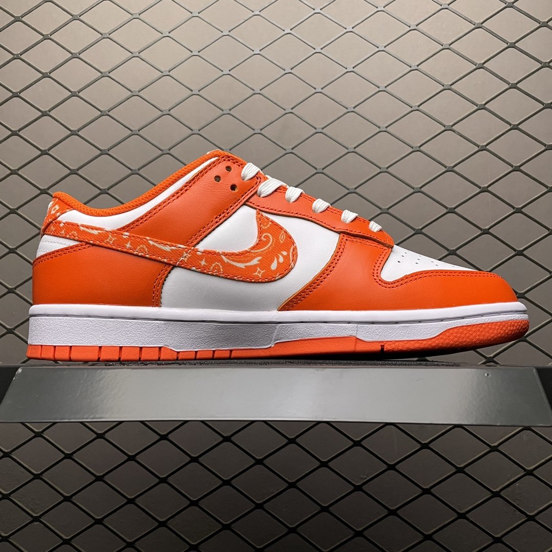 Replica Nike Dunk SB Shoe Nike Dunk LowOrange Paisley DH4401-103 Size 36-47