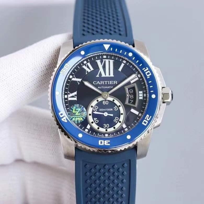 Replica Cartier Calibre De 904l Stainless Steel Automatic Mechanical Watch 42mm