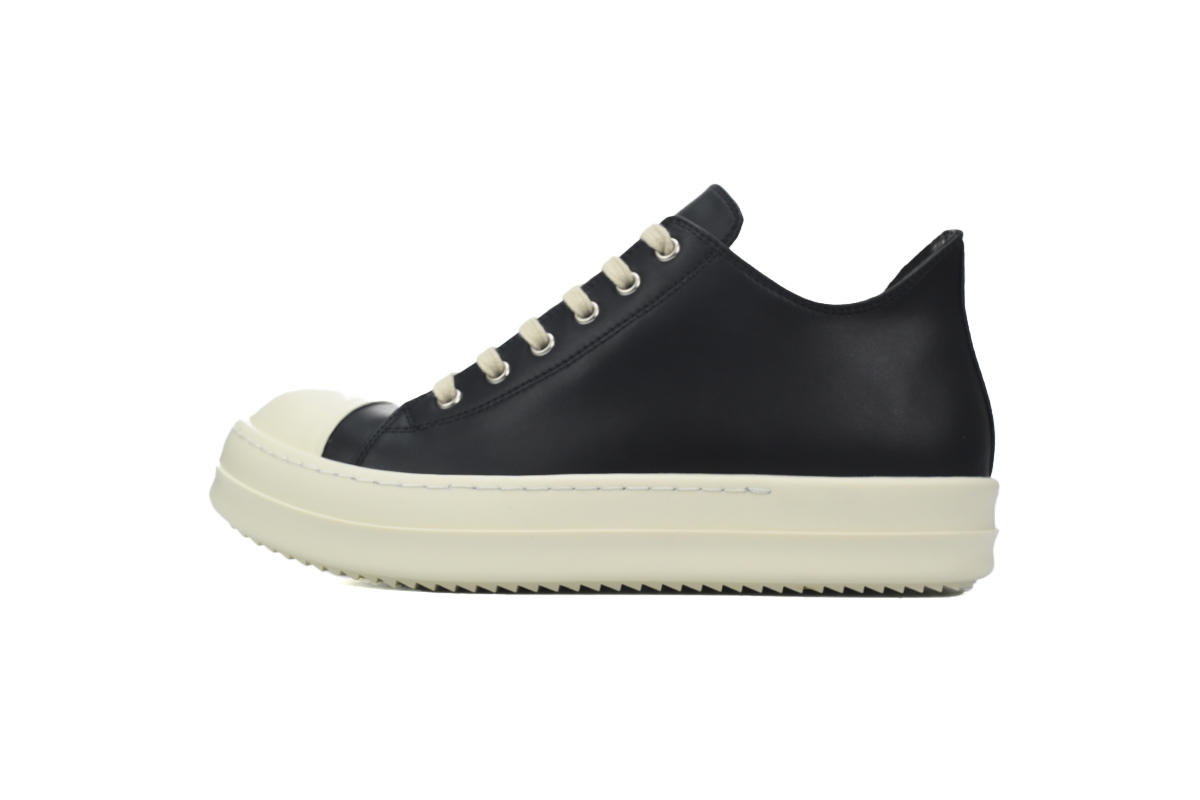 Replica Rick Owens Shoe Rick Owens Low ‘Black Milk’