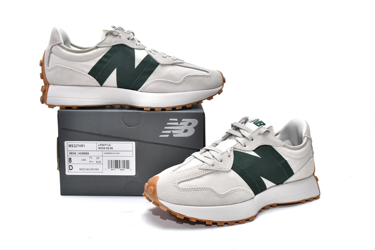 Replica New Balance Shoe MS327HR1 New Balance 327 Timberwolf Nightwatch Green