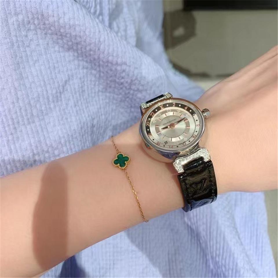 Replica LOUIS VUITTON LV 904l Stainless Steel Quartz Watch 33MM