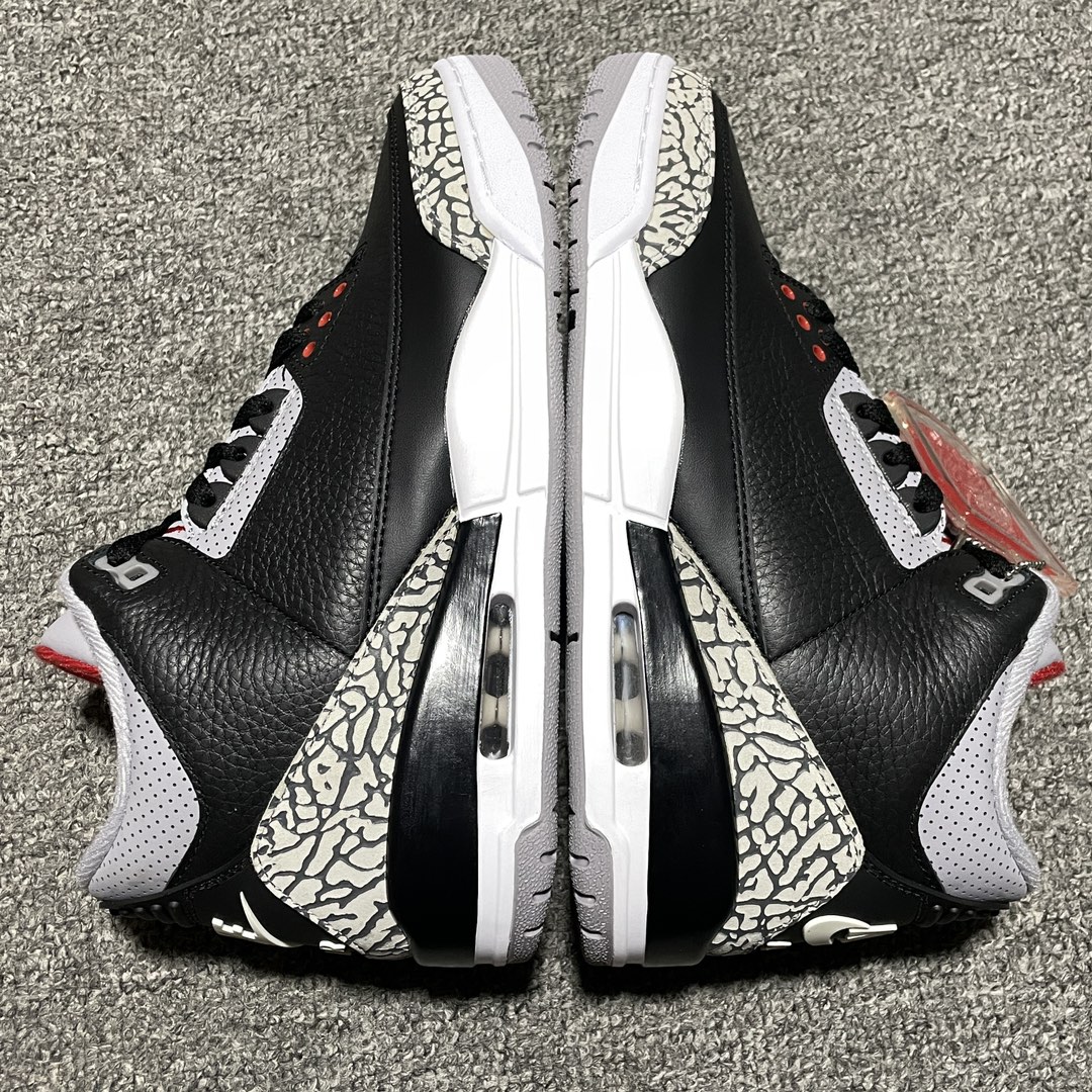 Replica Air Jordan Shoe Air Jordan 3 Retro OG Black CementAJ3 854262-001