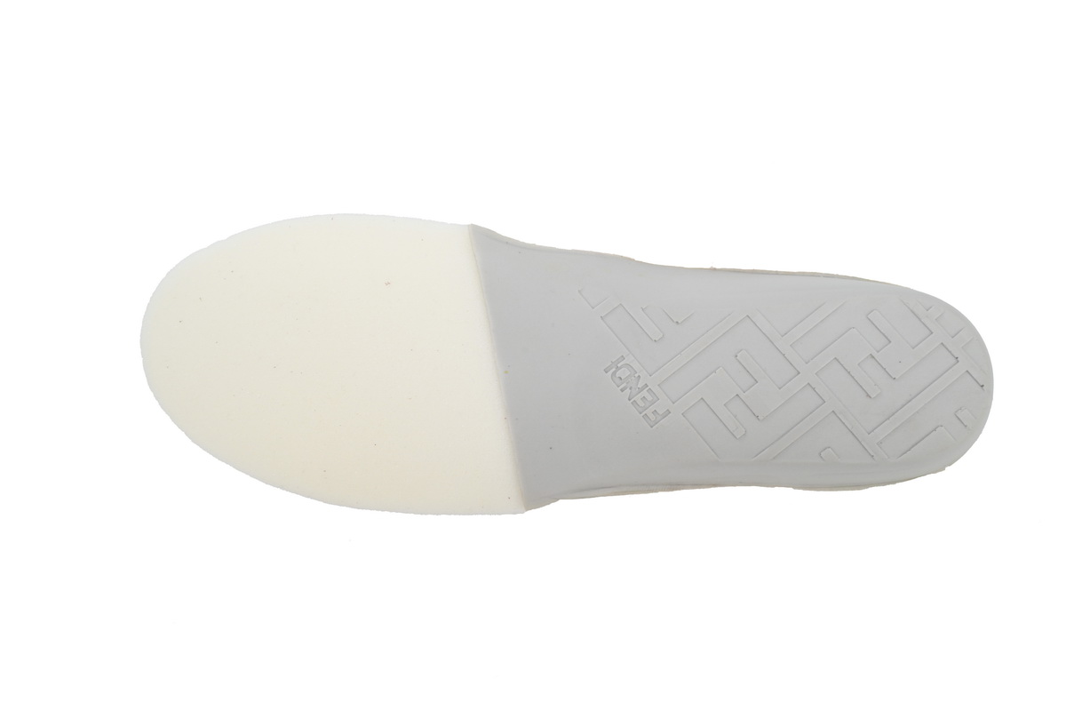 Replica Fendi Shoe Fendi Match White Brown