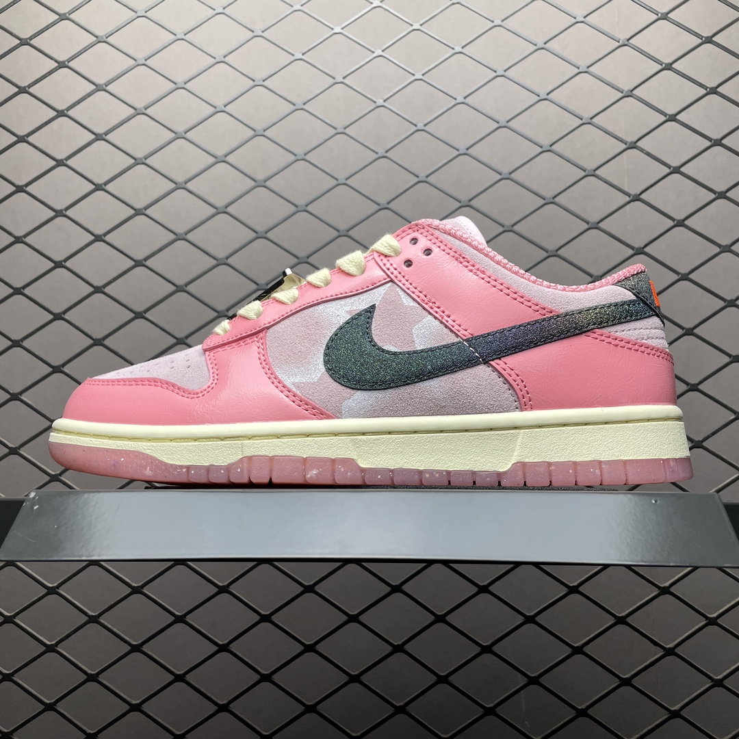Replica Nike Dunk SB Shoe Nike Dunk Low Hot Punch and Pink Foam FN8927-621 Size 36-40