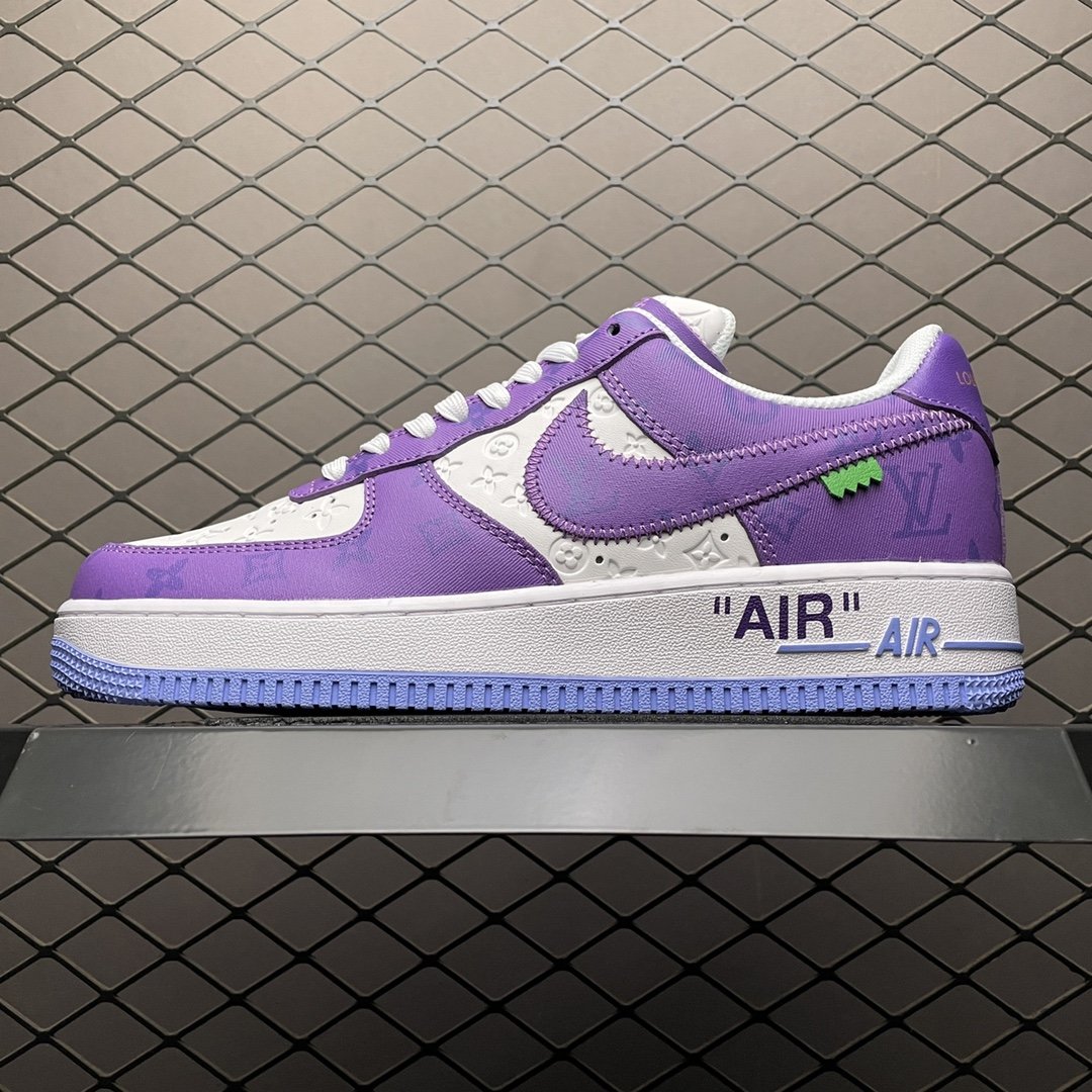 Replica Louis Vuitton Shoe Louis Vuitton x Off-white x Nike Air Force 1 LV Size 36-46 3