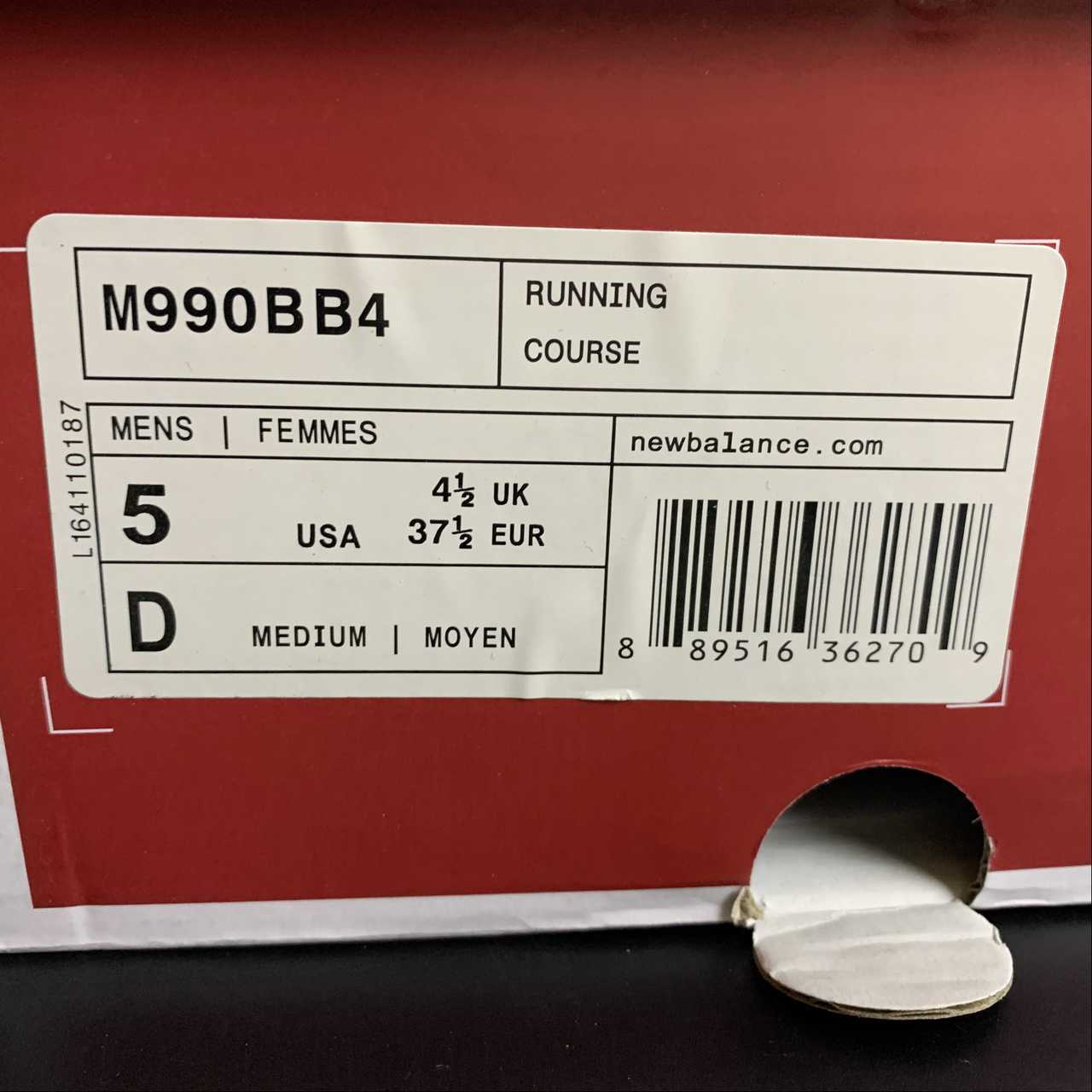 Replica New Balance Shoe New Balance NB990 M990BB4  36-45