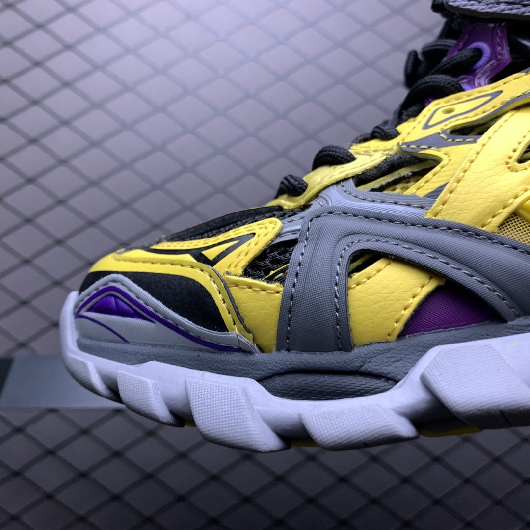Replica Balenciaga Shoe Balenciaga Track 4.0 Yellow 35-46