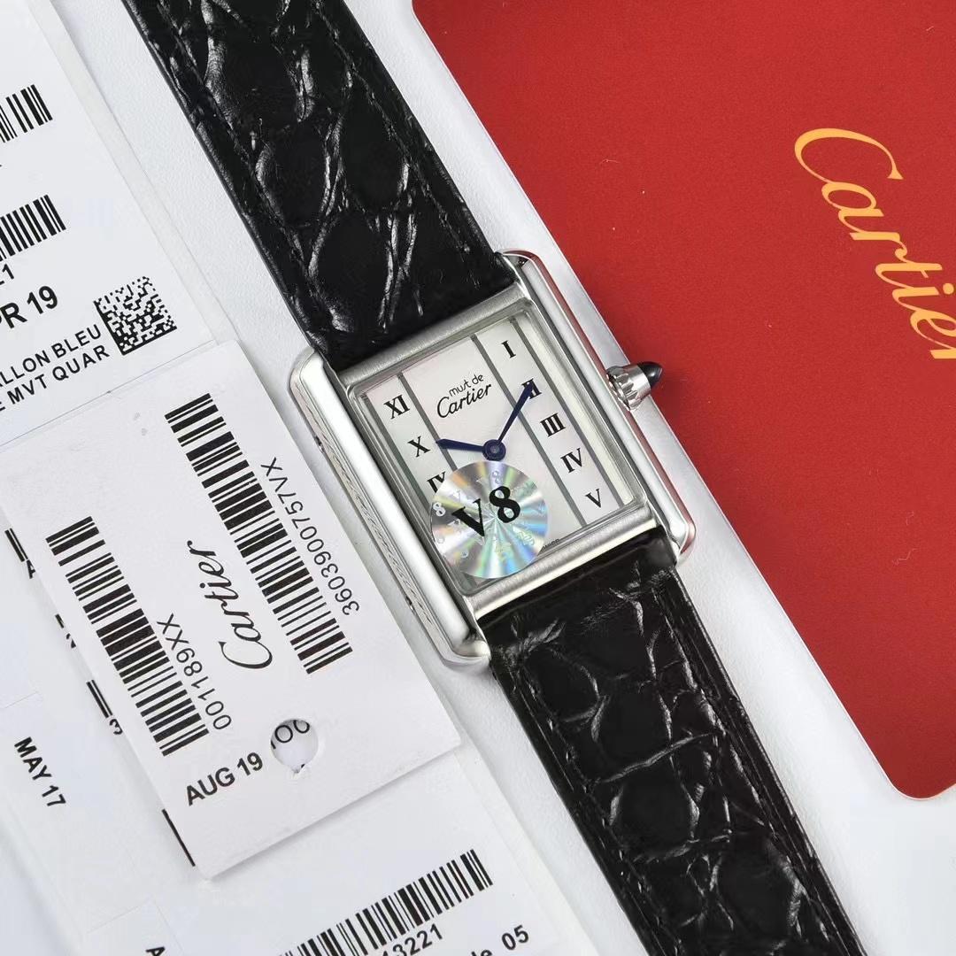 Replica Cartier Tank 904l Stainless Steel Quartz Watch 25mm 22mm