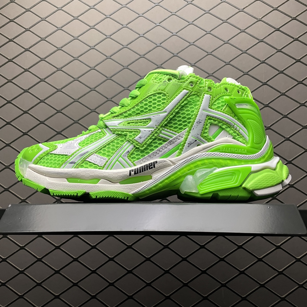 Replica Balenciaga Shoe Balenciaga Runner Size 35-46 Green White