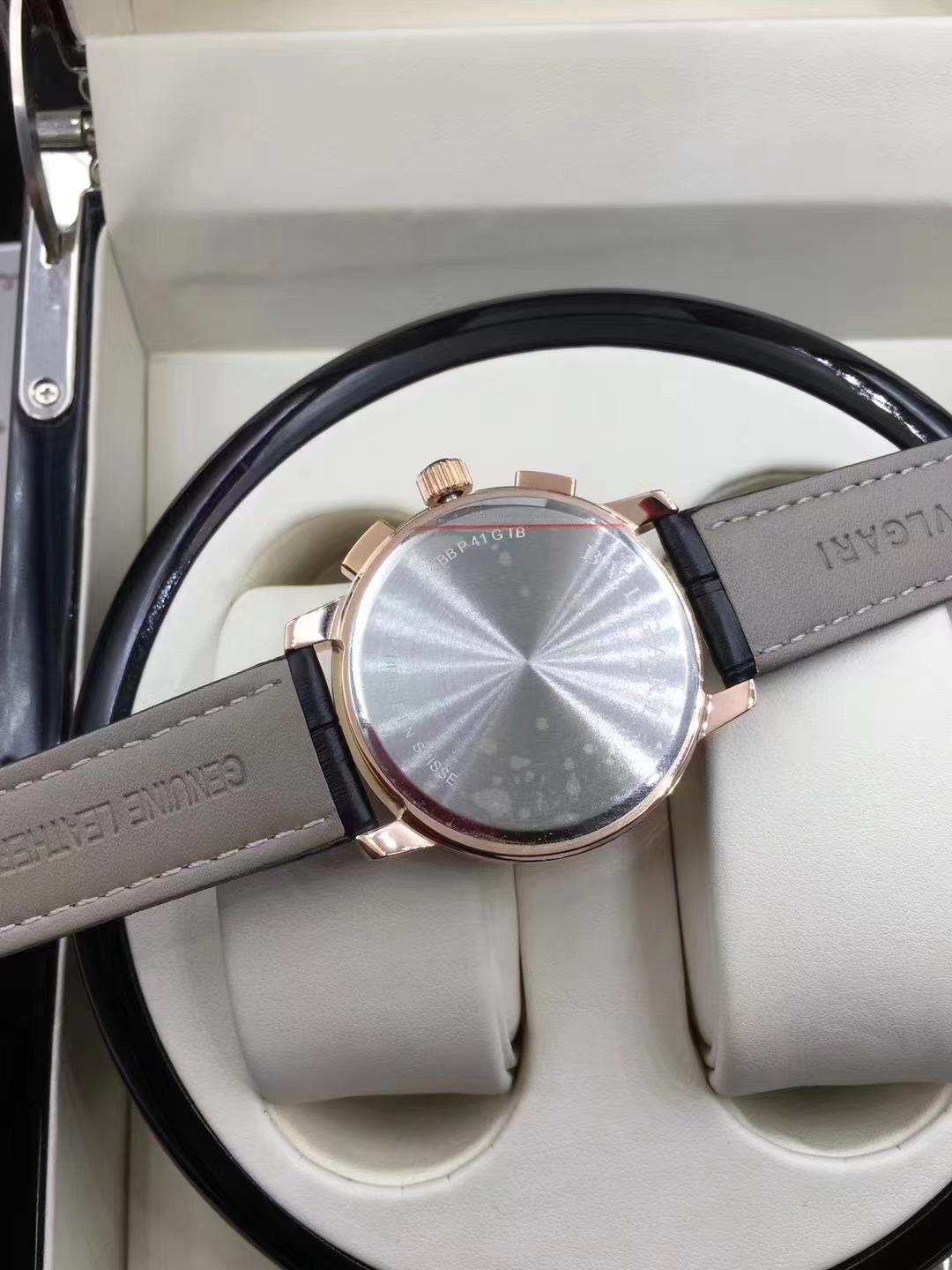 Replica BVLGARI 904l Stainless Steel Quartz Watch 41MM