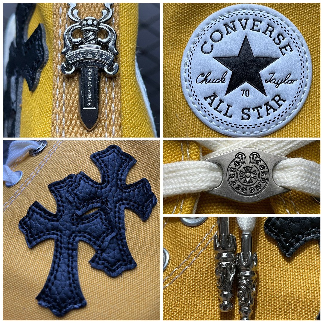 Replica Converse Shoe Chrome Hearts x Converse Chuck Taylor 1970s Size 35-44