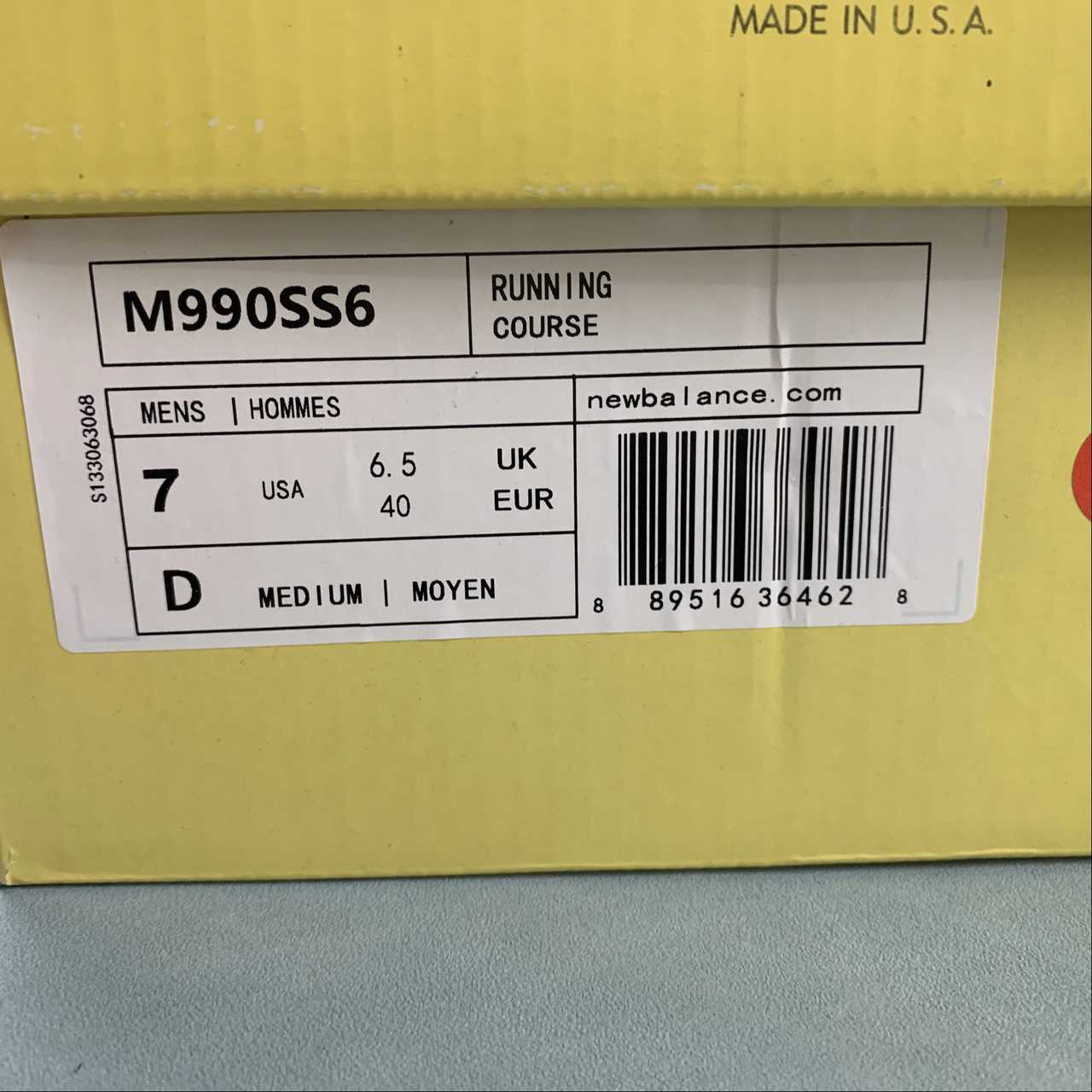 Replica New Balance Shoe New Balance NB990 M990SS6  36-45