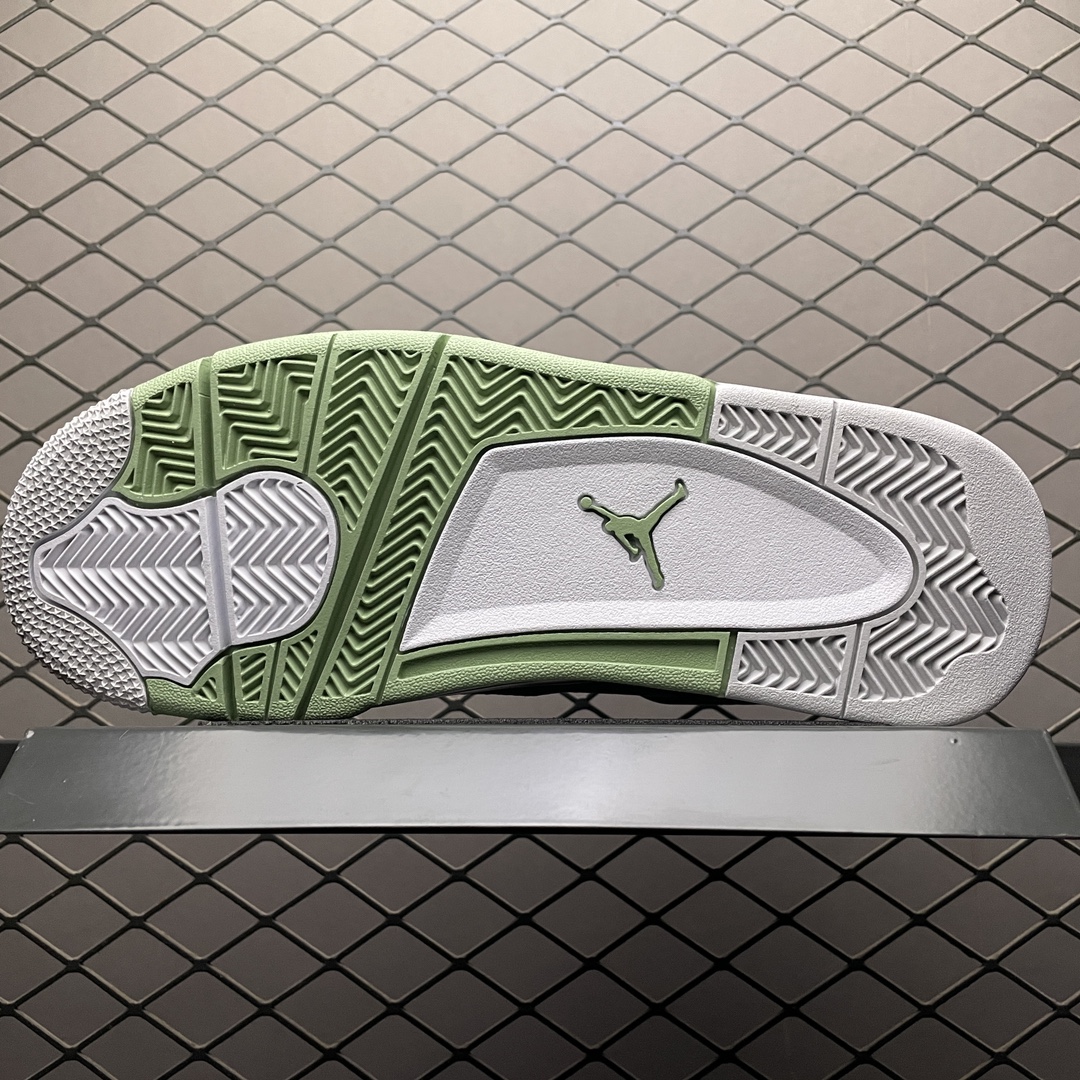 Replica Air Jordan Shoe Air Jordan 4 Oli Green AQ9129-103 Size 36-48.5