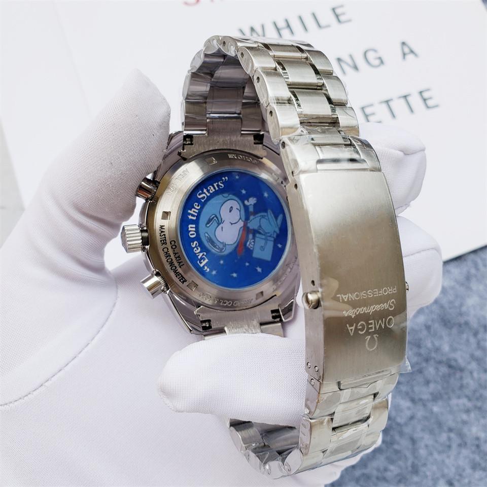 Replica OMEGA Speedmaster 904l Stainless Steel Quartzl Watch 44MM