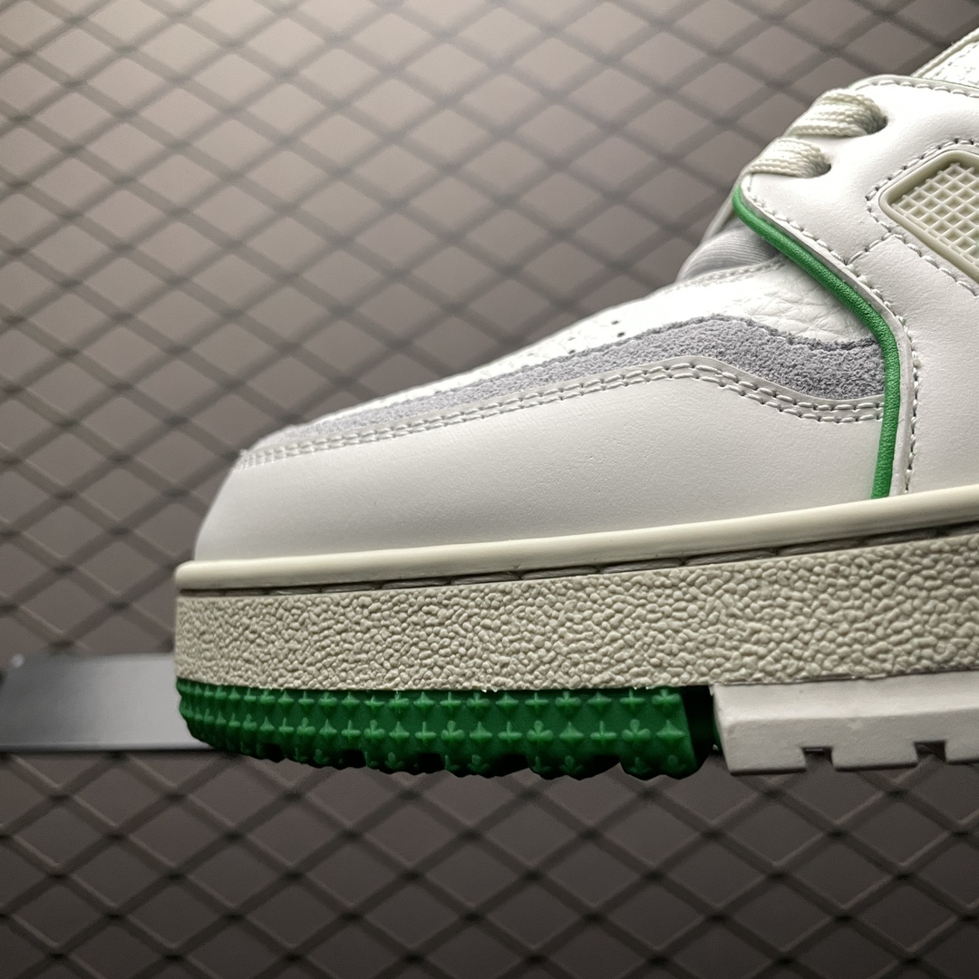 Replica Louis Vuitton Shoe Louis Vuitton LV Trainer Size 38-45 White Green