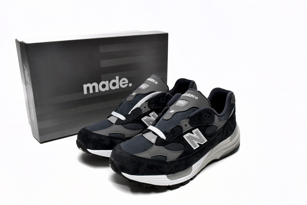 Replica New Balance Shoe M992GG New Balance 992 Navy Grey