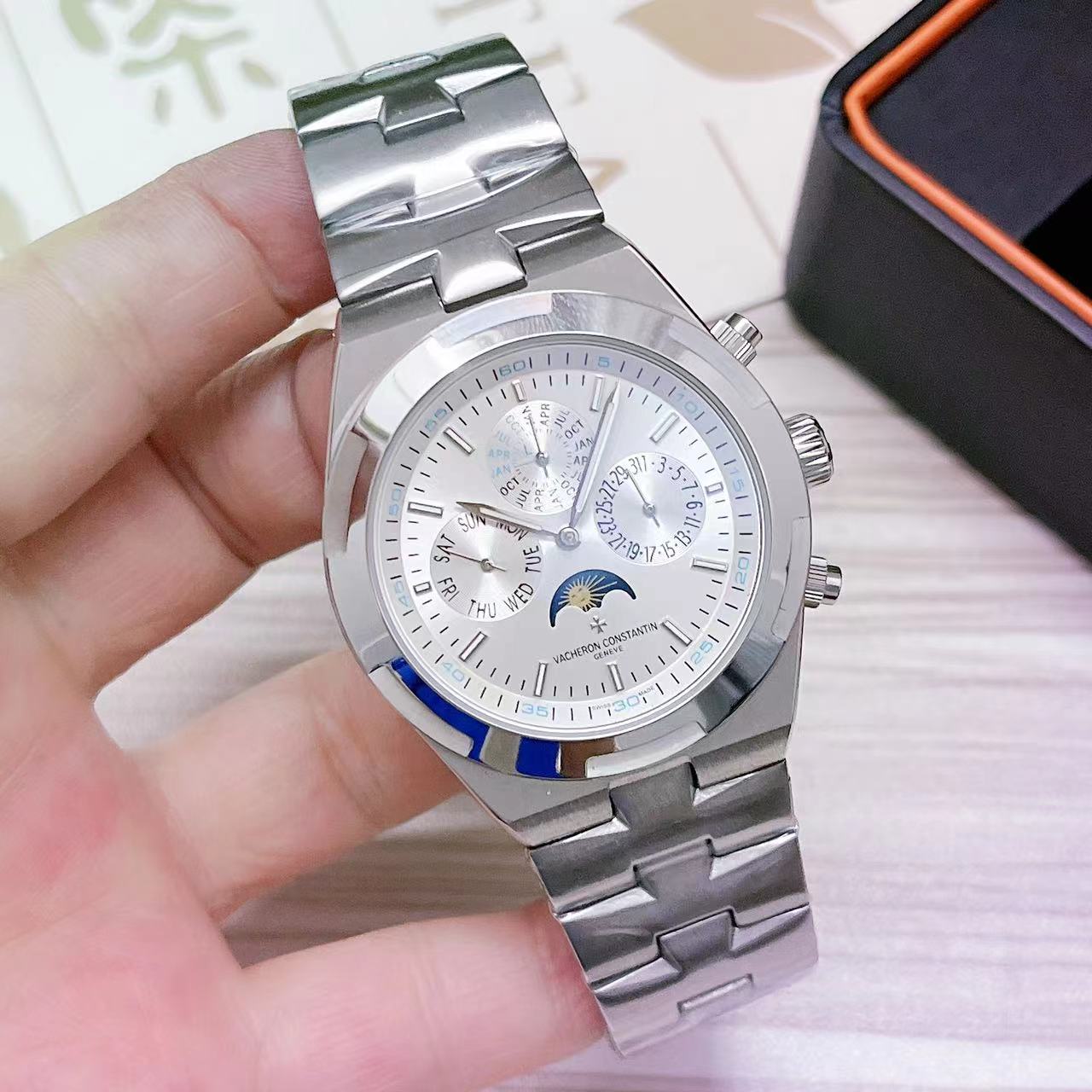 Replica Vacheron Constantin 904l Stainless Steel Automatic Machine Watch 42MM