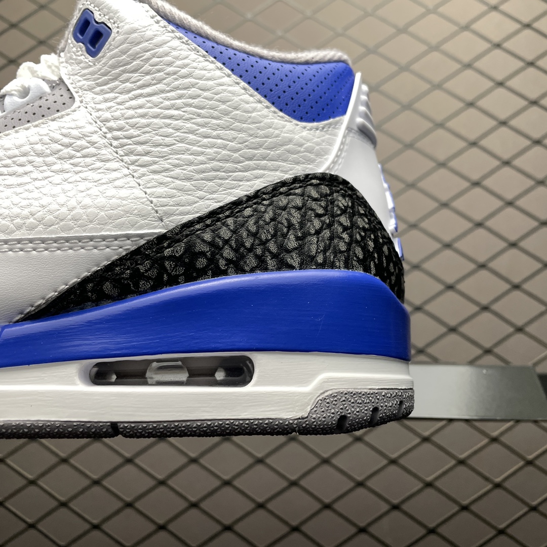 Replica Air Jordan Shoe Air Jordan 3Racer BlueAJ3 CT8532-145 size 40-47.5