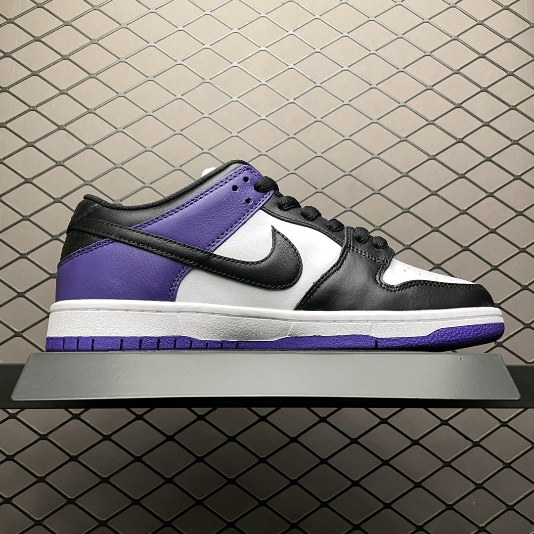 Replica Nike Dunk SB Shoe NIKE SB Dunk Low Court Purple BQ6817-500 36-46