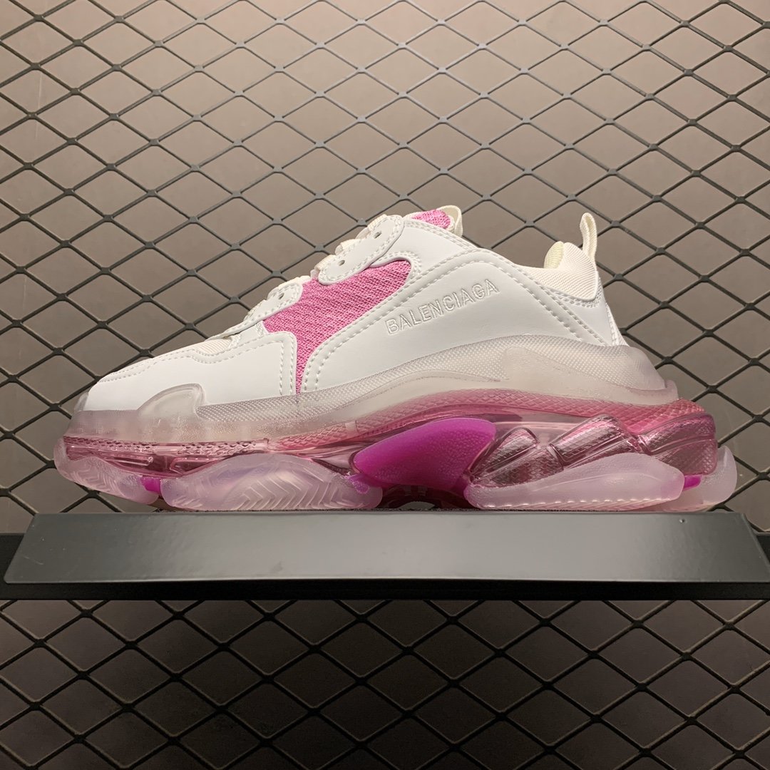 Replica Balenciaga Shoe Balenciaga Triple S 3.0 Gray Pink 35-41