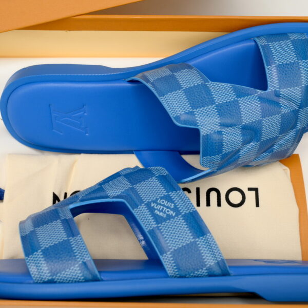 Replica Louis Vuitton Shoe BLUE LOUIS VUITTON Oasis  Blue Grid