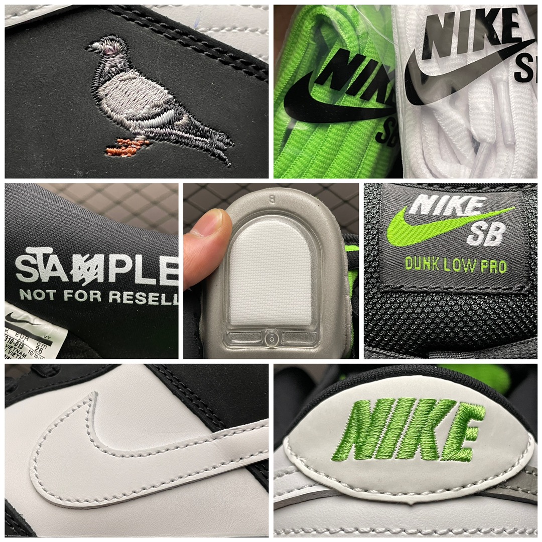 Replica Nike Dunk SB Shoe Jeff staple x NK SB Dunk low Pigeon 3.0 PANDA BV1310-013 Size 39-47.5