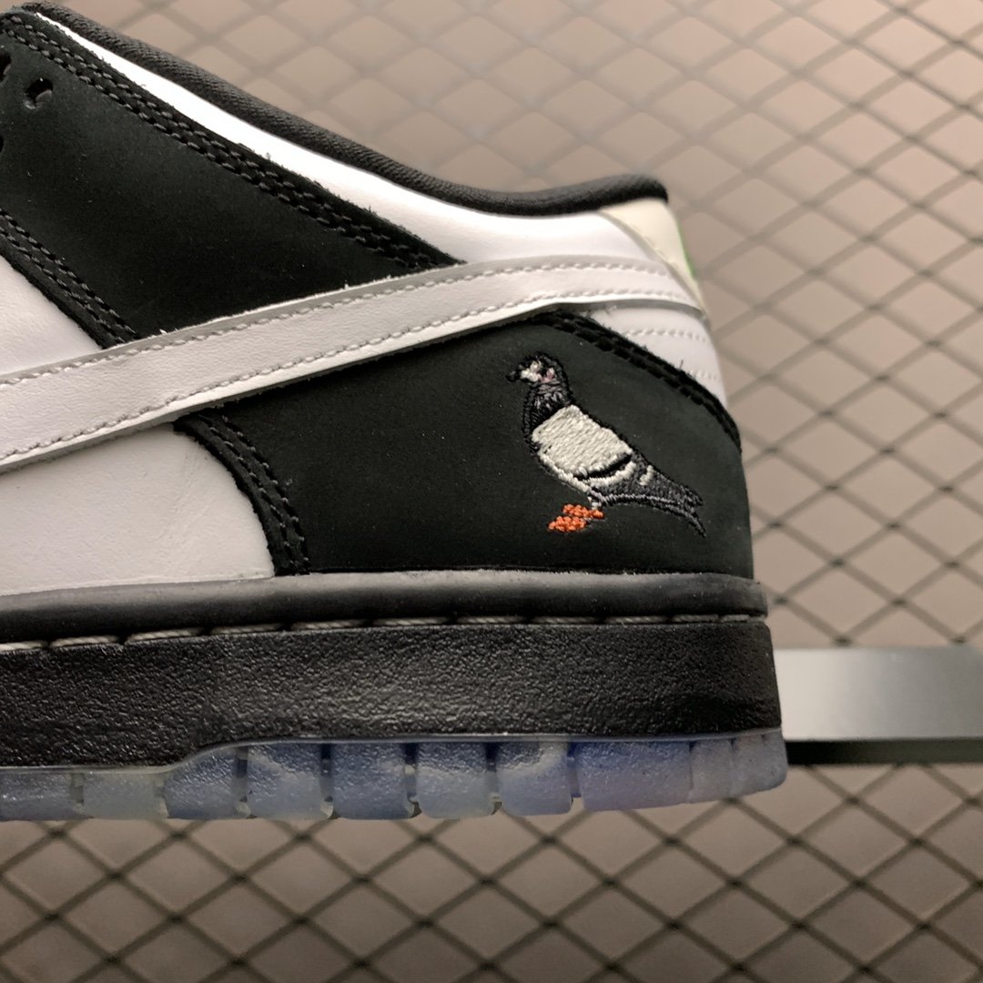 Replica Nike Dunk SB Shoe Jeff staple x Nike SB Dunk low Pigeon 3.0 PANDA BV1310-013 Size