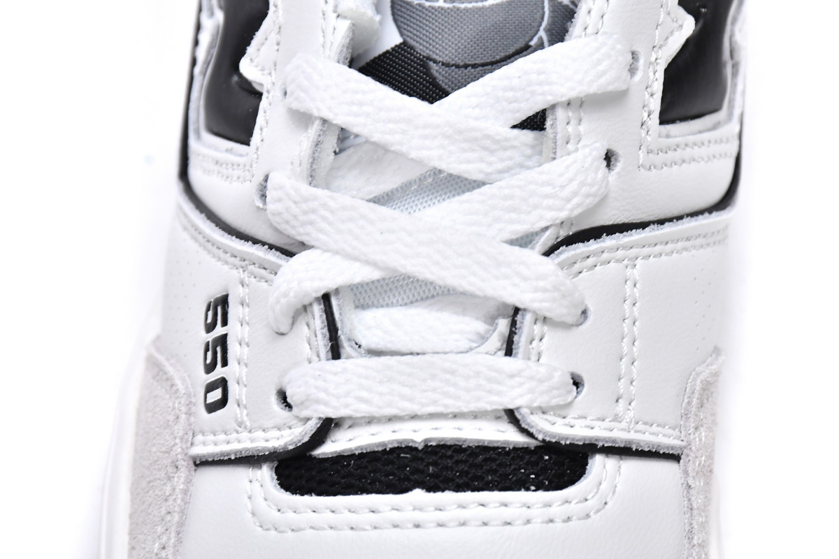 Replica New Balance Shoe BB550LM1 New Balance 550 Sea Salt Black