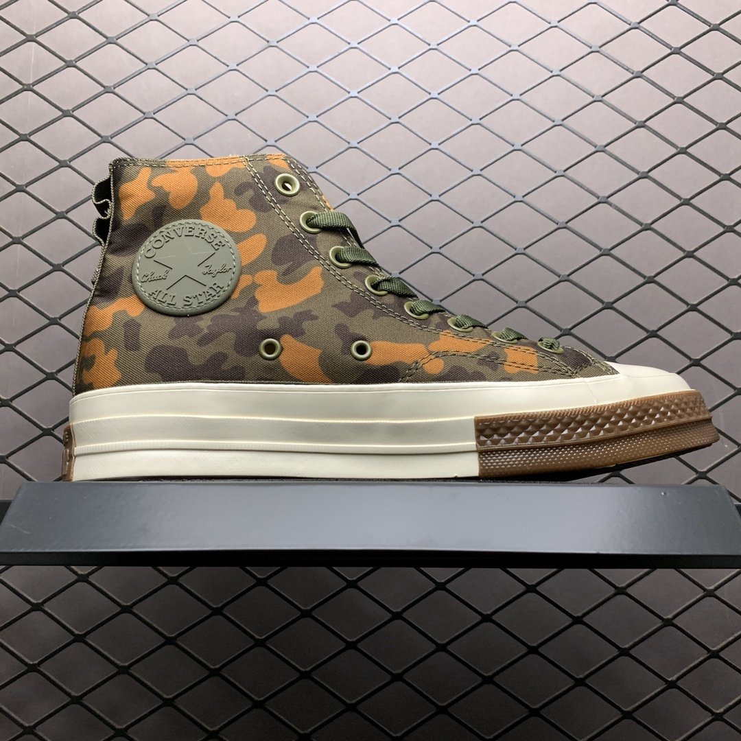 Replica Converse Shoe Converse Chuck 70 Camo Green Size 35-44