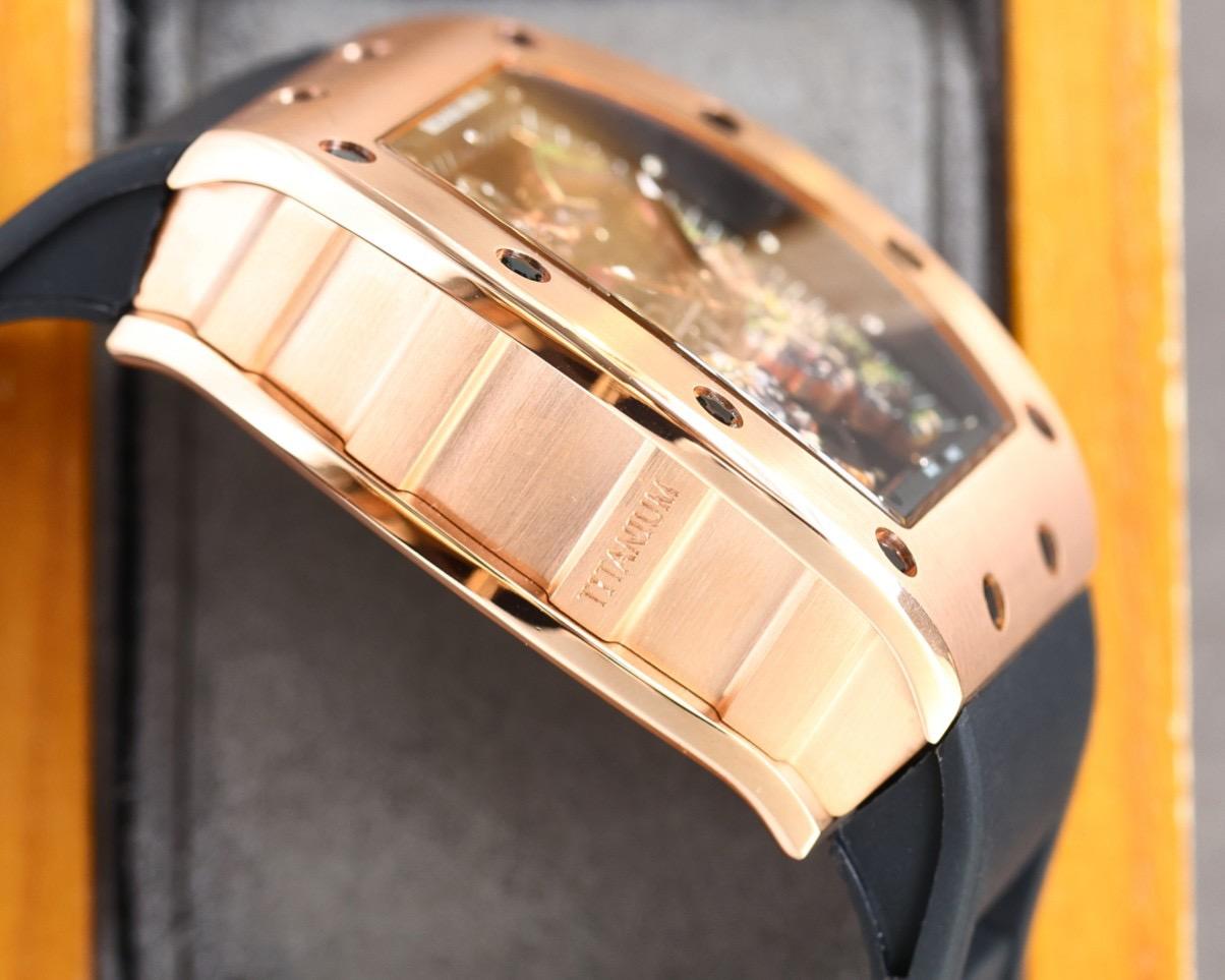 Replica Richard Mille 904l Stainless Steel Automatic Machine Watch 42MM