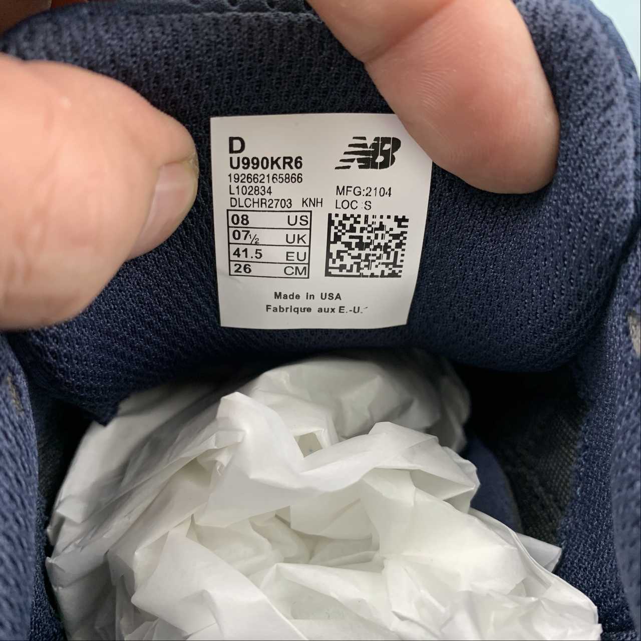 Replica New Balance Shoe New Balance NB990 U990KR6  36-45