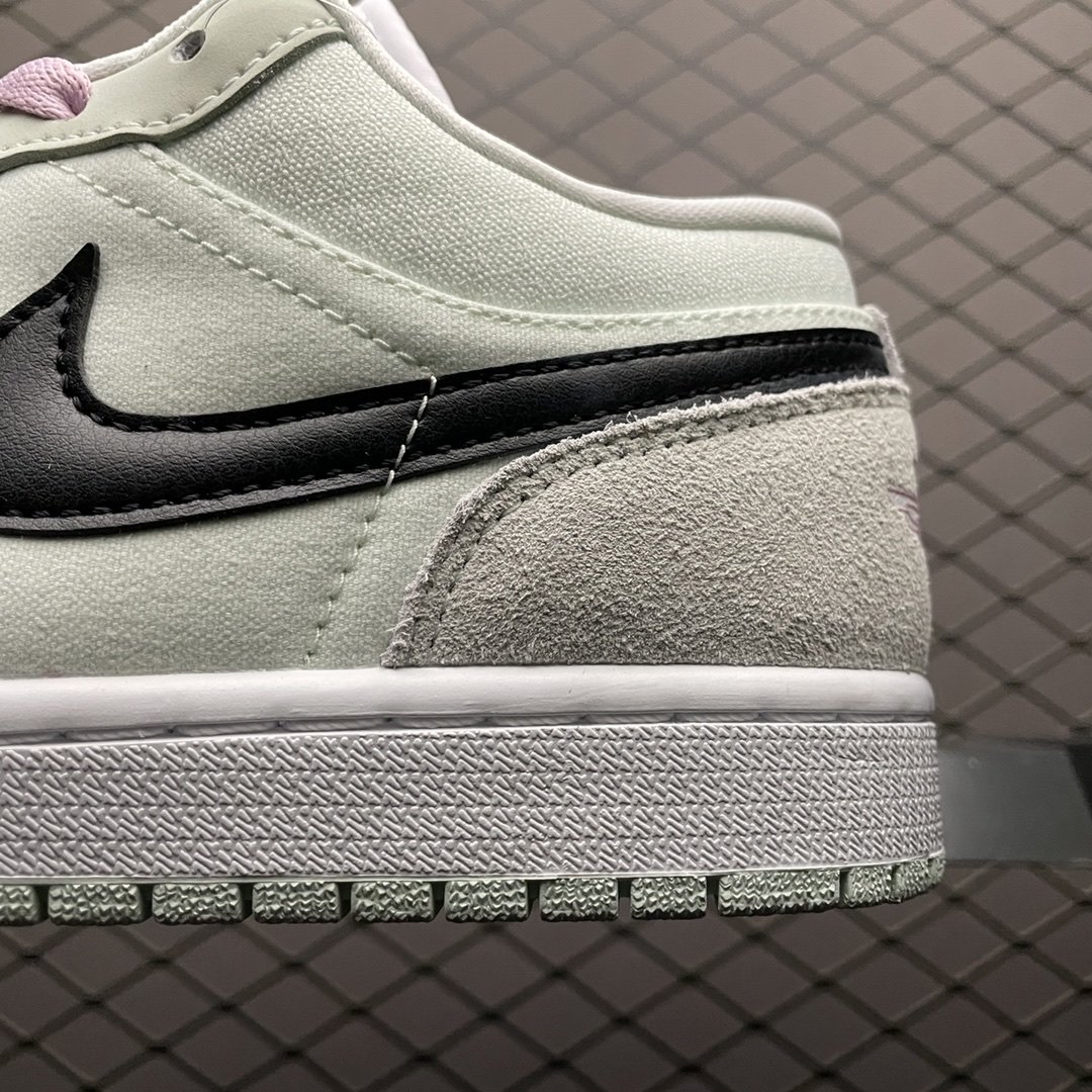 Replica Air Jordan Shoe Air Jordan 1 Low Barely Green CZ0776-300 Size 36-40