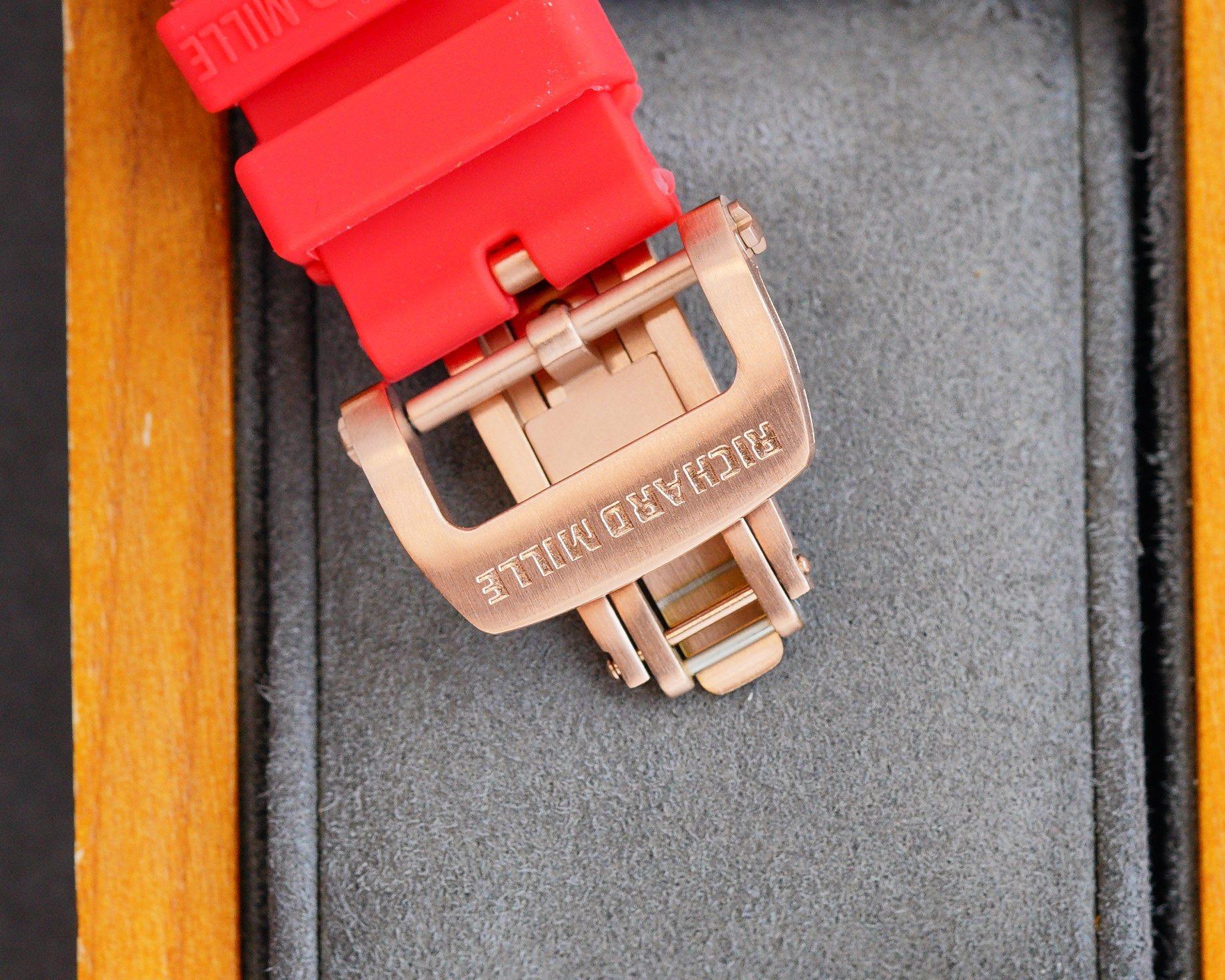 Replica Richard Mille Ceramic Case Automatic Machine Watch 31MM
