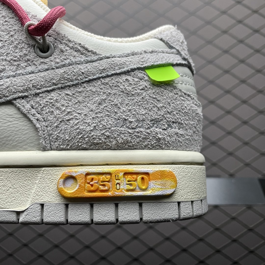 Replica OFF White Shoe Off-White x Nike Dunk OW The 50NO.37 DJ0950-114 36-46 0958