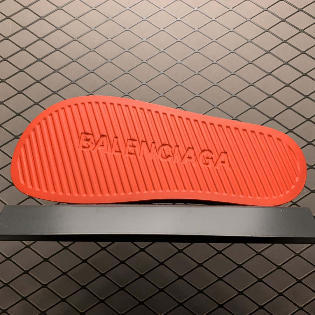 Replica Balenciaga Shoe Balenciaga Slippers Red 35-45