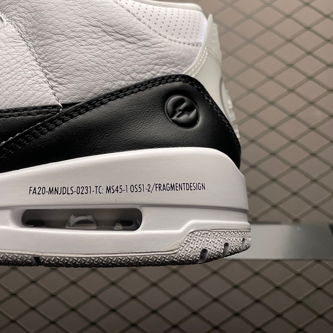 Replica Air Jordan Shoe Fragment Design x Air Jordan 3 DA3595-100 Size 40-47.5