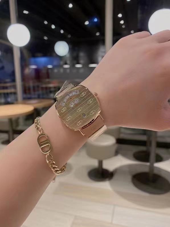 Replica Gucci 904l Stainless Steel Quartz Watch 35MM