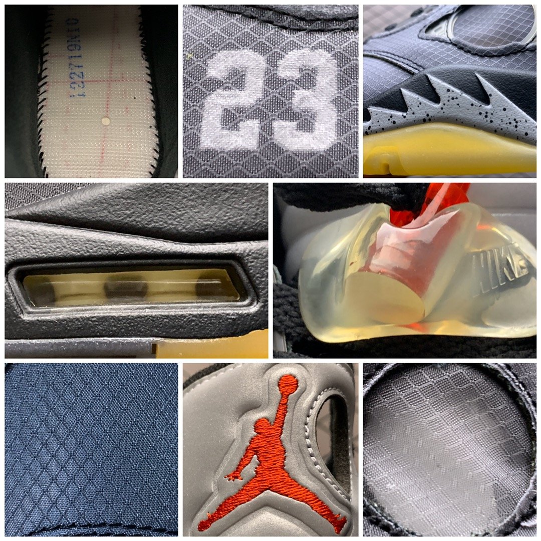 Replica OFF White Shoe OFF-White x Air Jordan 5 Retro SP OW AJ5 CT8480-001 Size 40-47