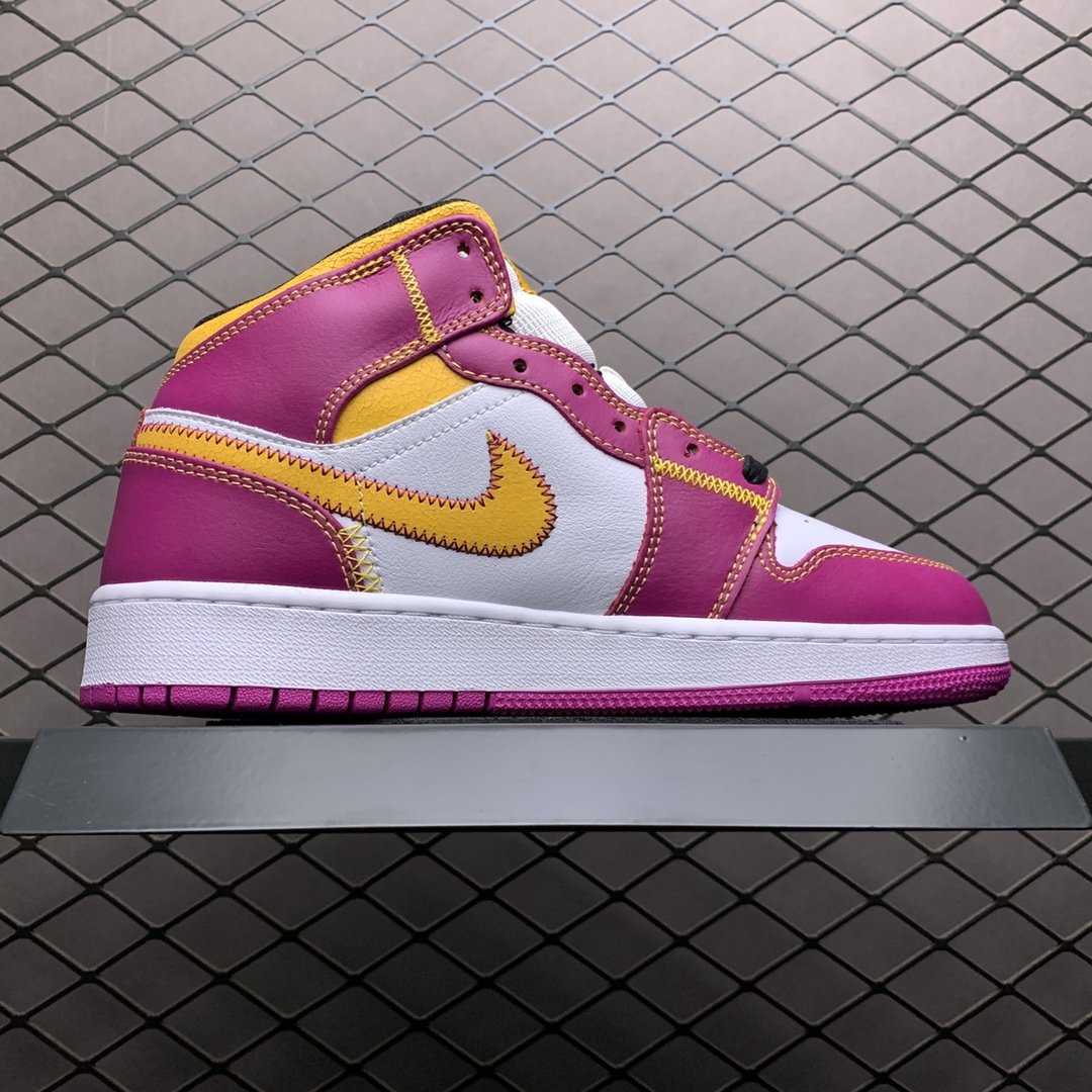 Replica Air Jordan Shoe Air Jordan 1 Mid AJ1 DC0350-100 36-39