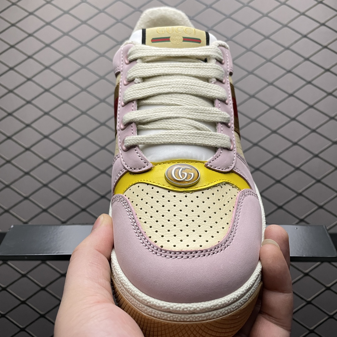 Replica GUCCI Shoe Gucci Screener GG SIZE 35-40 Pink