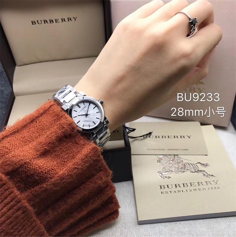 Replica Burberry 904l Stainless Steel Quartz Watch 24MM 34MM