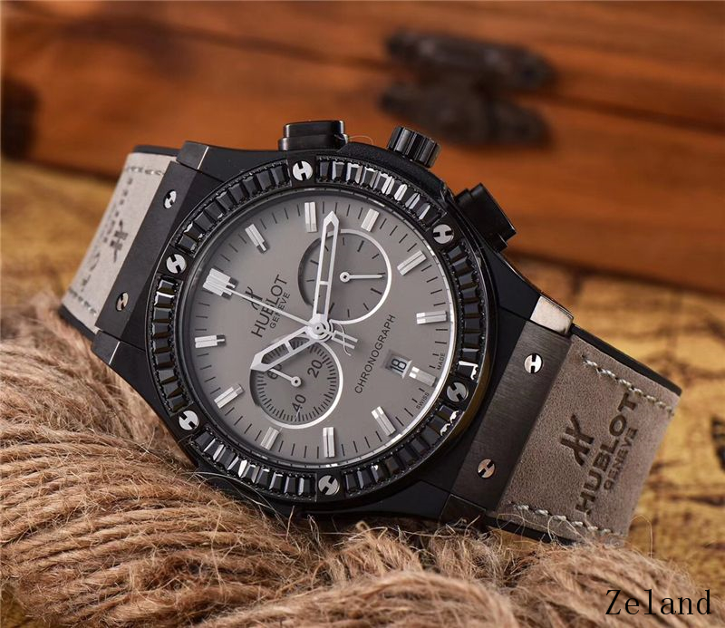 Replica Hublot 904l Stainless Steel Quartzl Watch 42MM