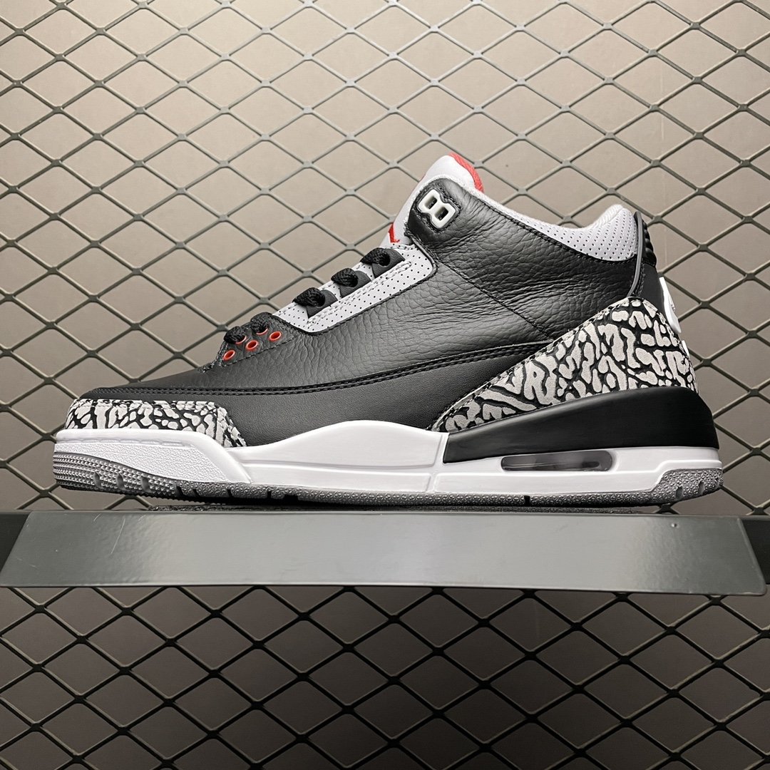 Replica Air Jordan Shoe Air Jordan 3 Retro OGBlack Cement AJ3 854262-001 Size 40-47